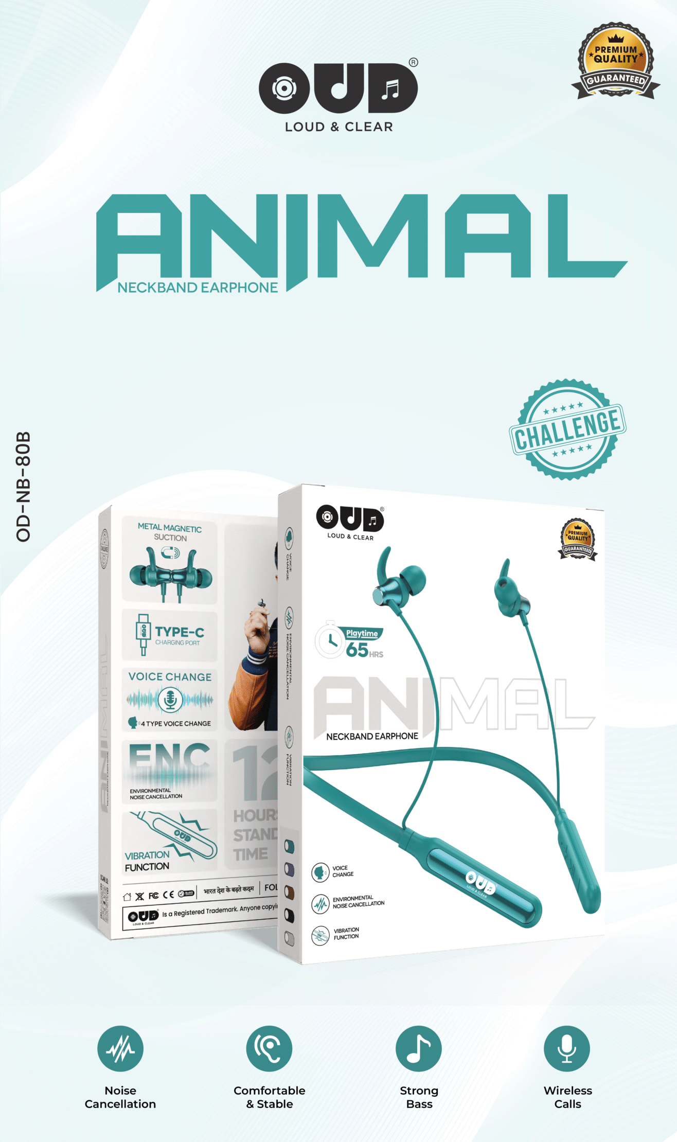 ANIMAL OUD Challenge Neckband