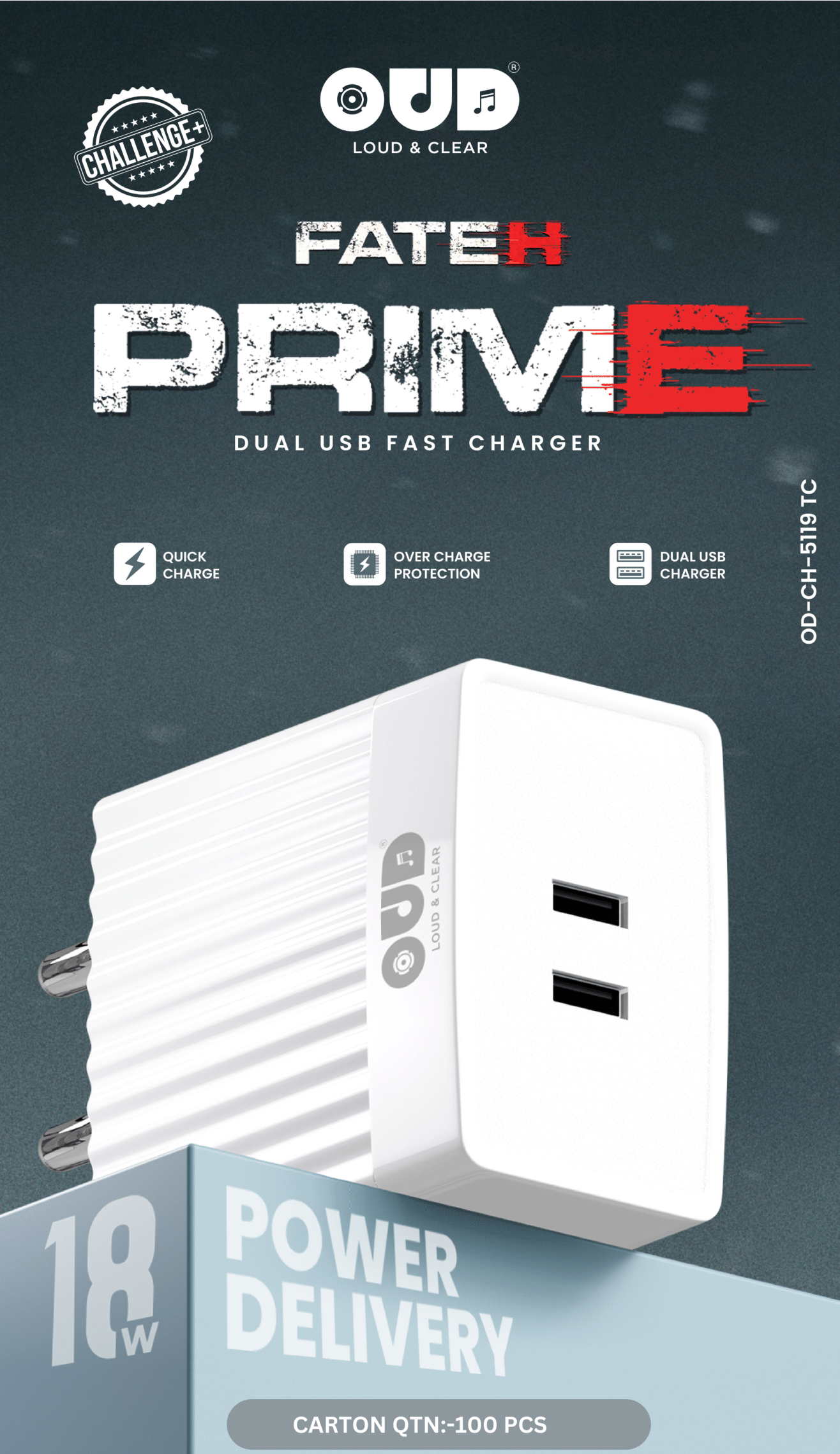 FATEH PRIME OUD Challenge Charger