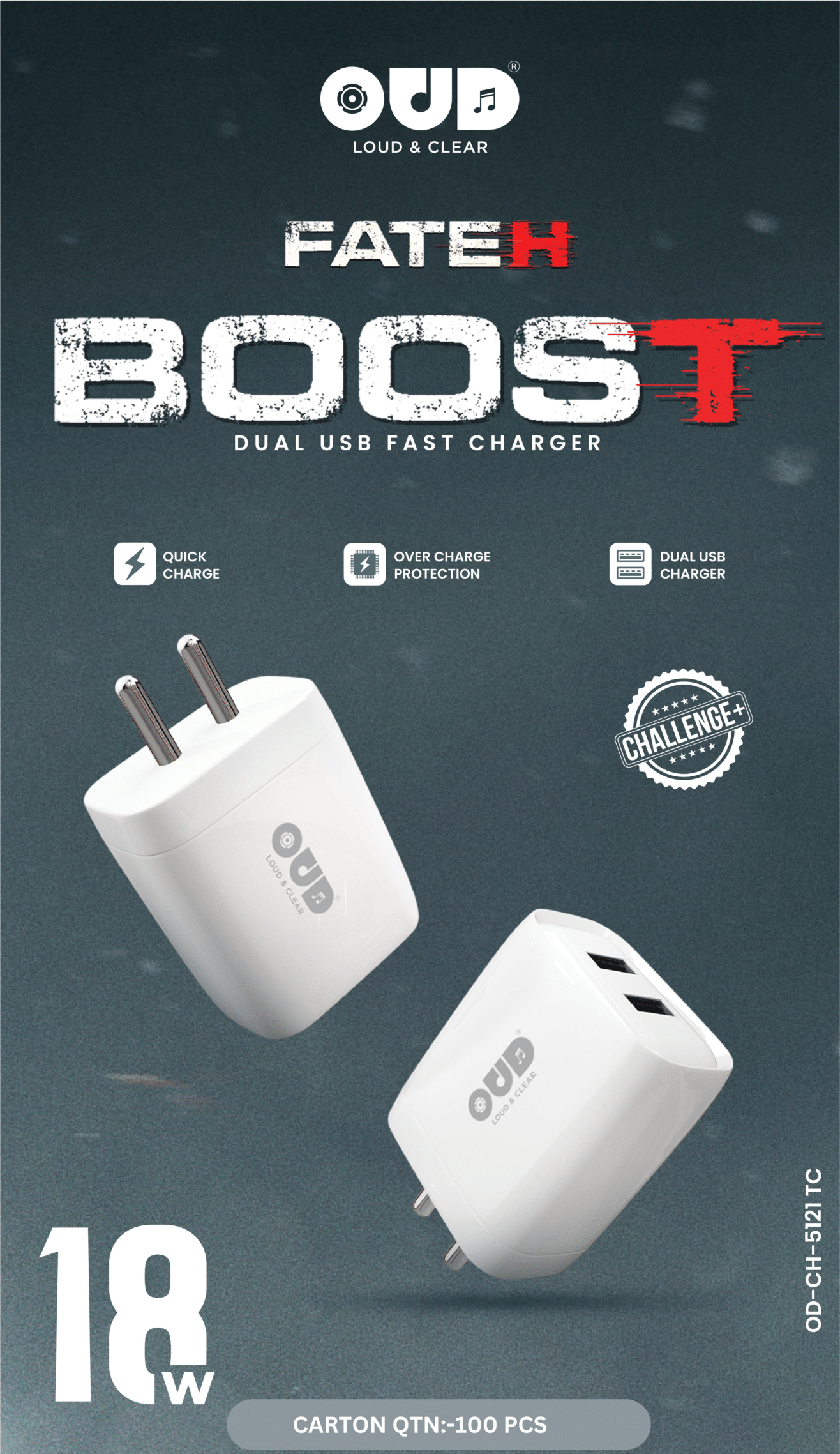 FATEH BOOST OUD Challenge Charger