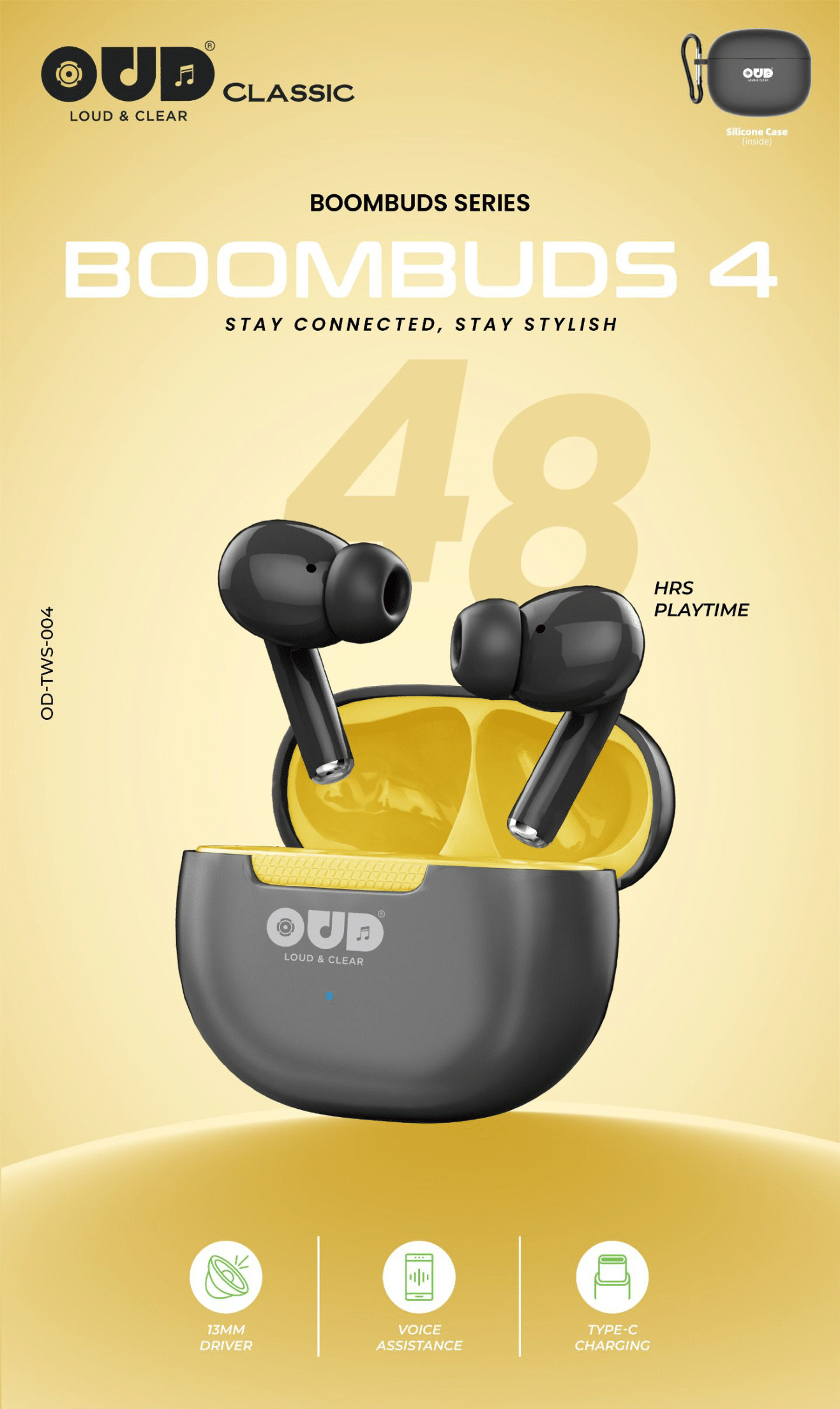 BOOMBUDS 4 OUD Classic Earbuds