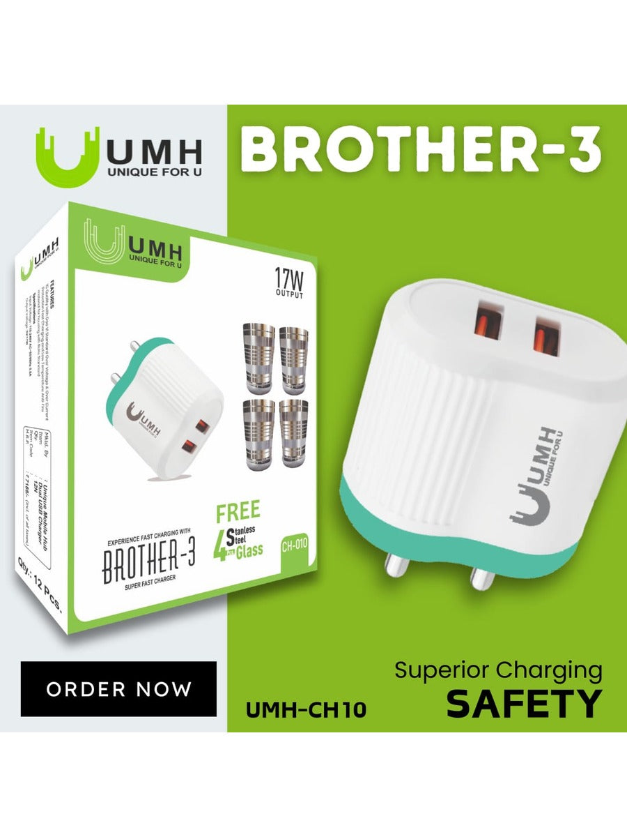 BROTHER-3 17W UMH Charger