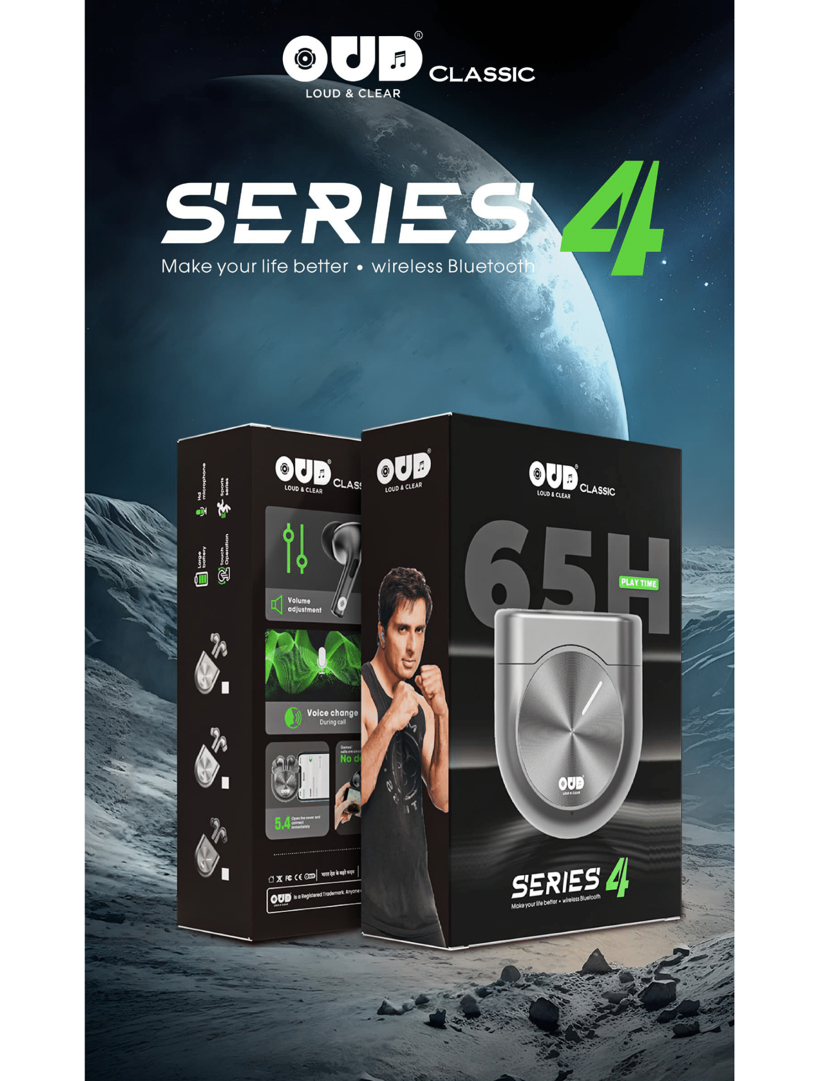 SERIES 4 OUD Classic Earbuds