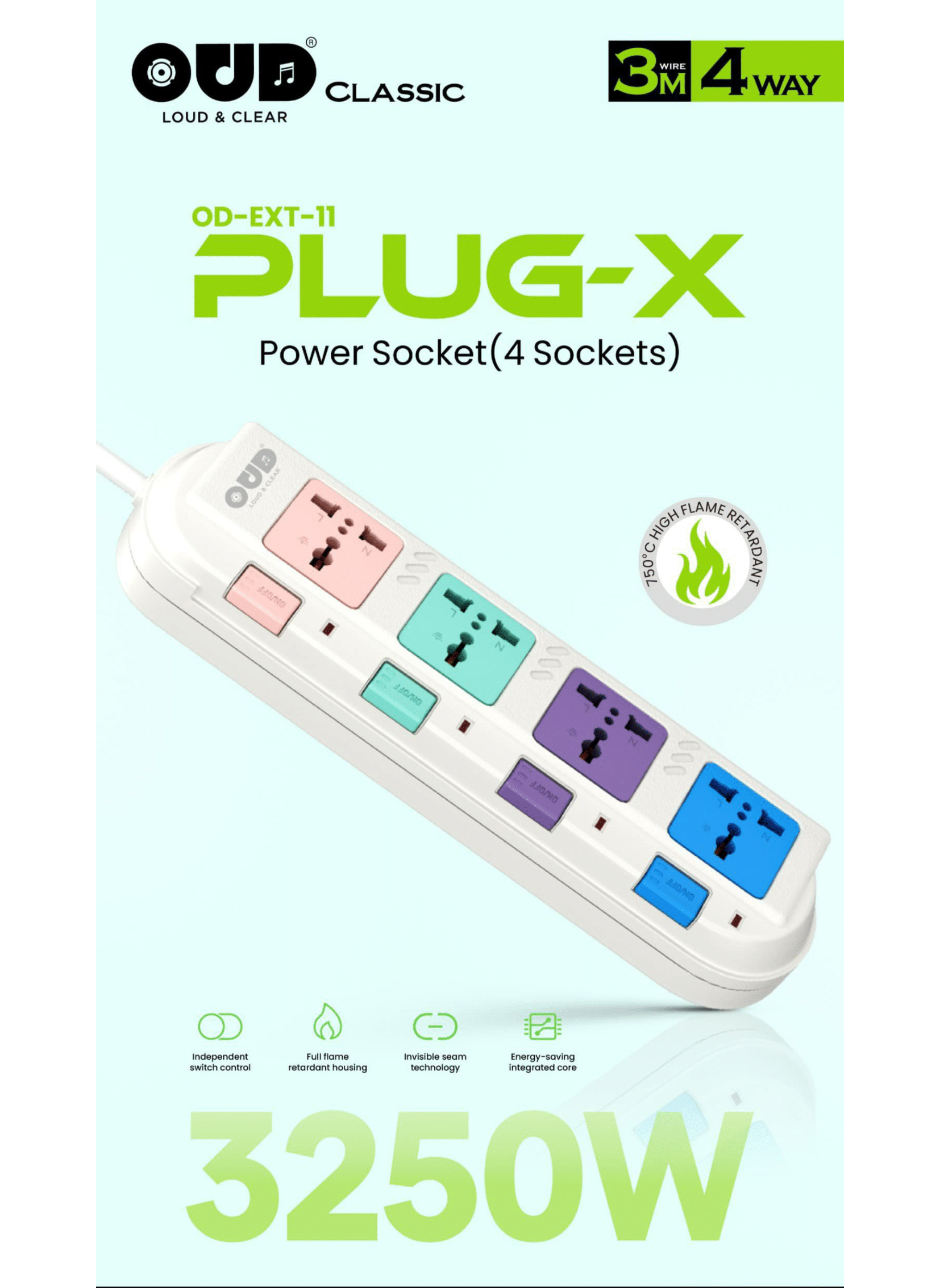 PLUG-X OUD Classic Extension Board