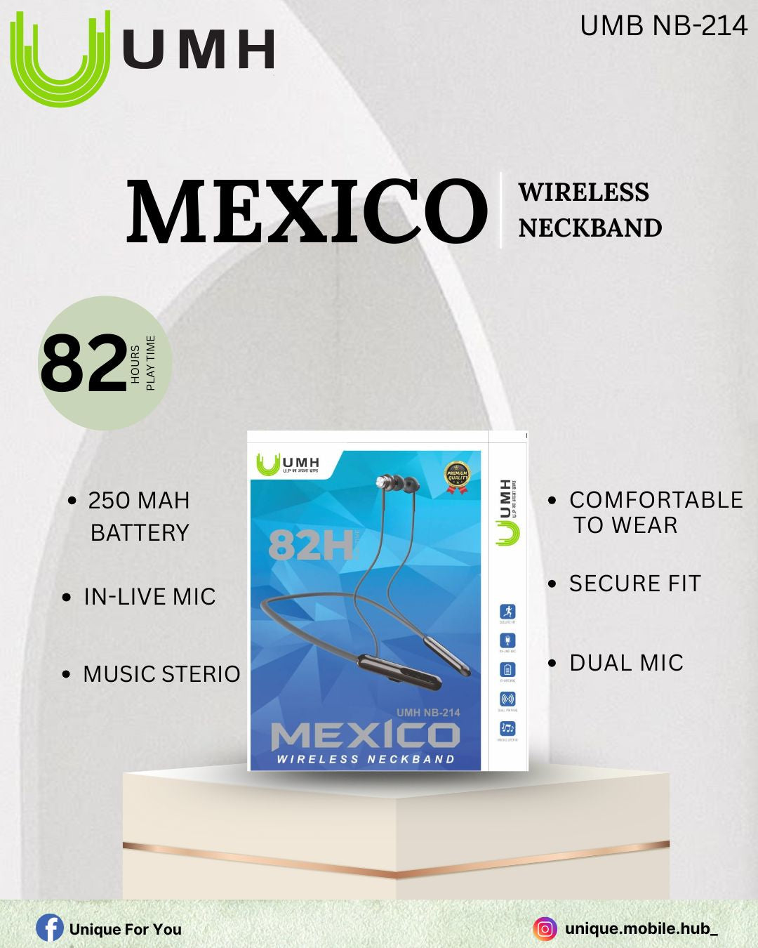 MEXICO UMH Neckband