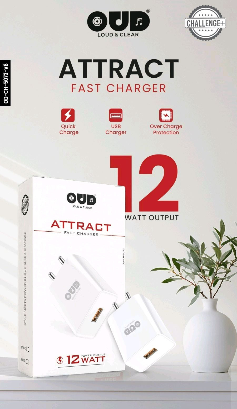ATTRACT OUD Challenge Charger