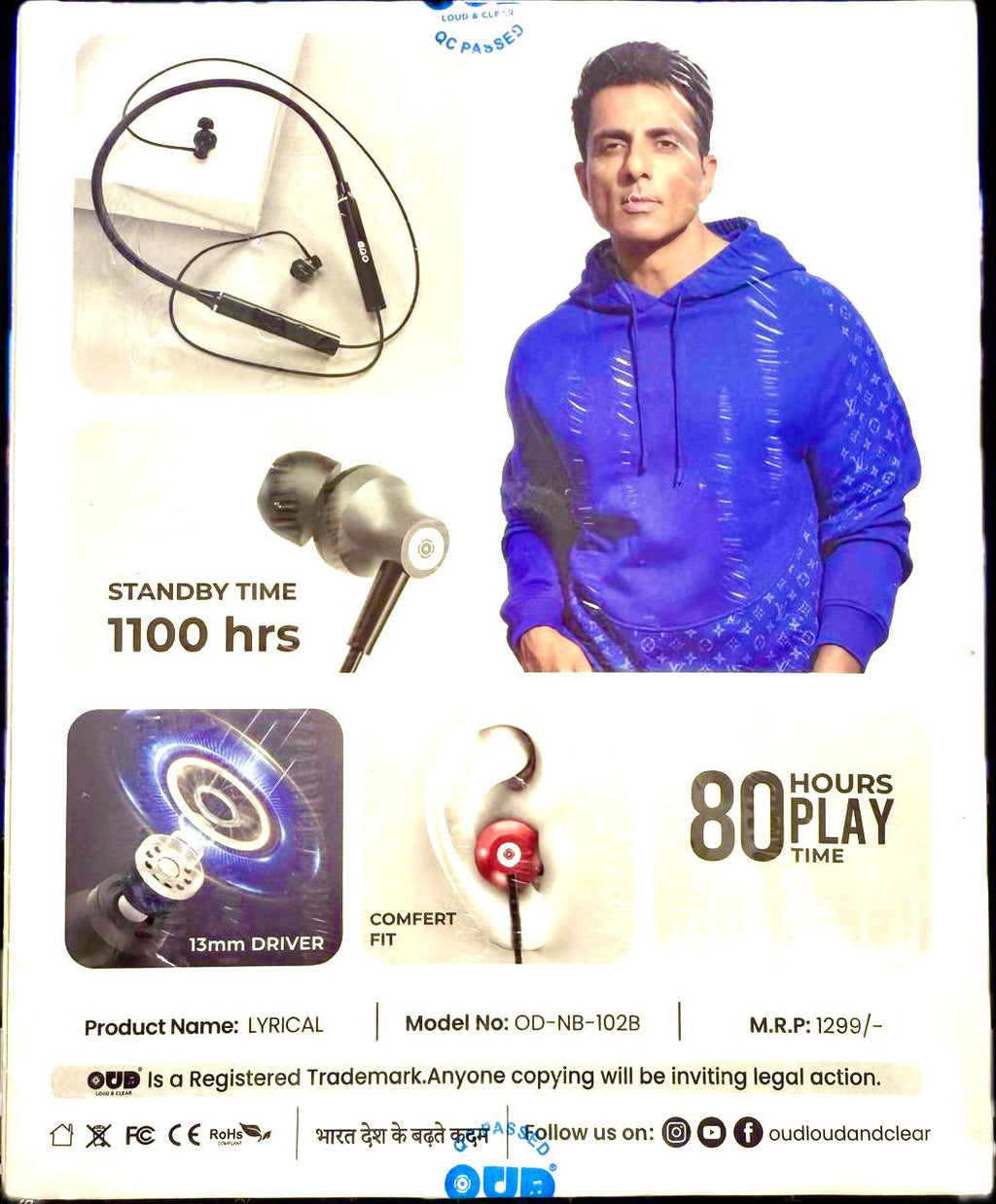 LYRICAL OUD Challenge Neckband