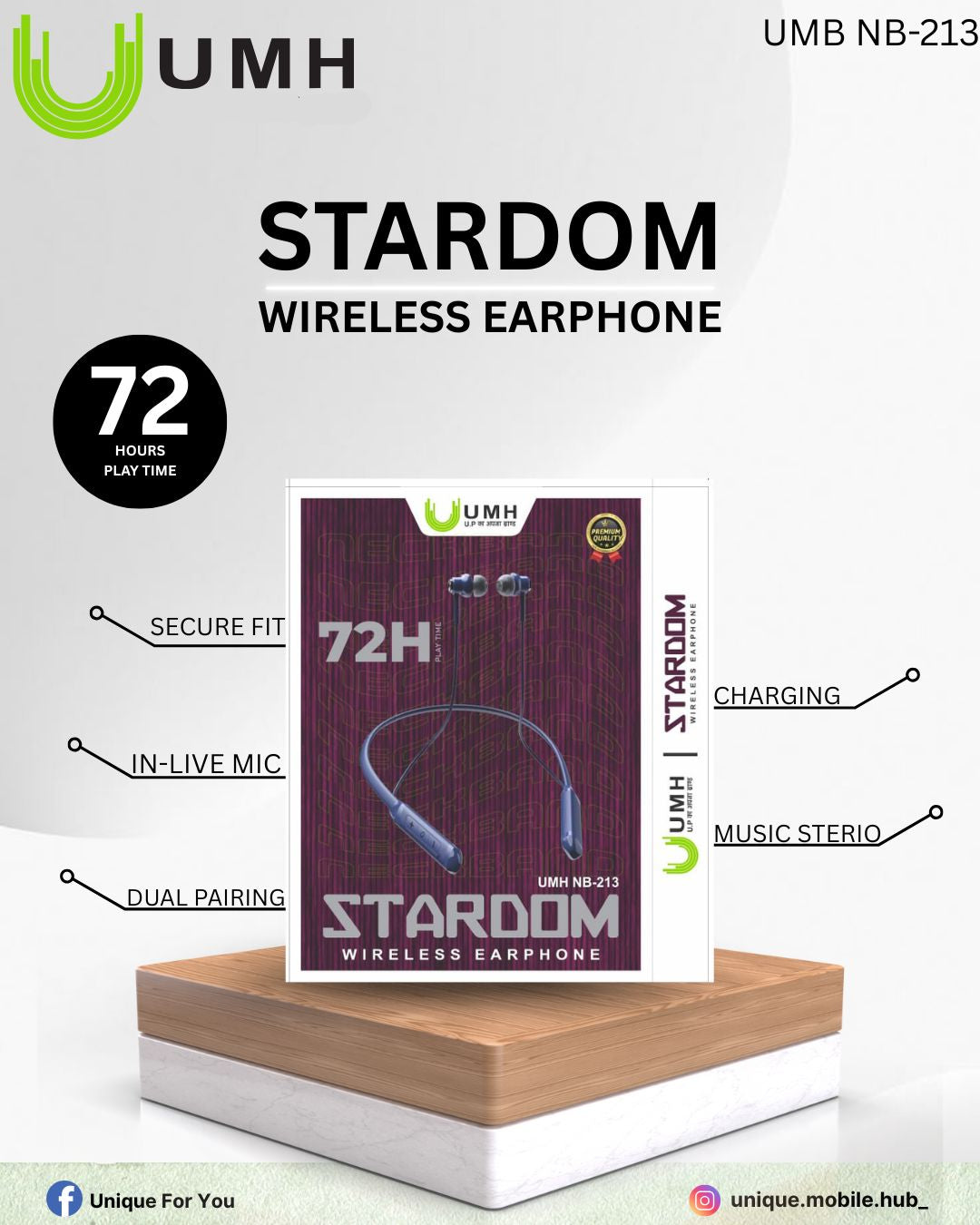 STARDOM UMH Neckband