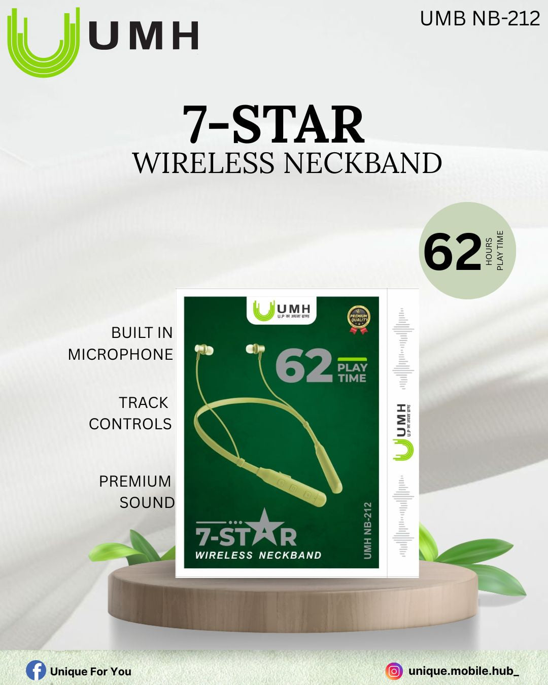 7 STAR UMH Neckband