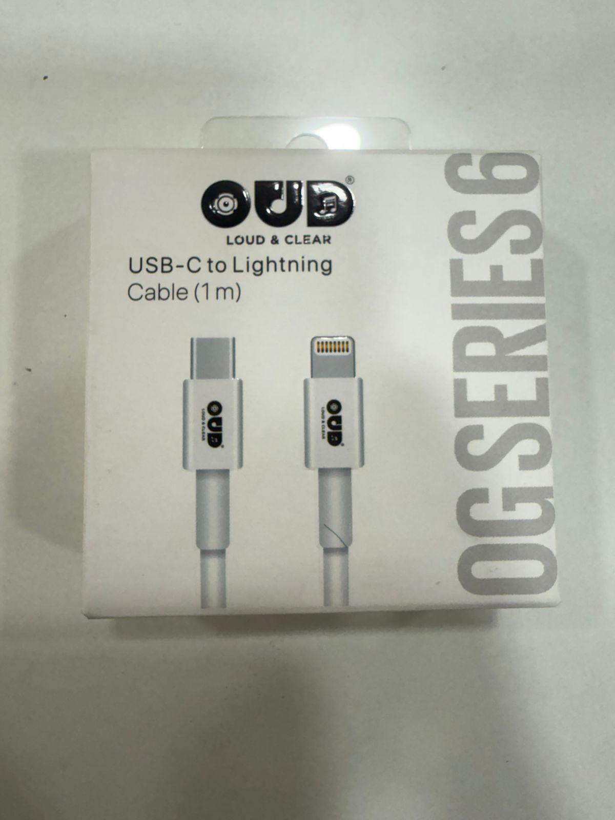 OG SERIES 6 C-TO-iPhone OUD Challenge Data Cable