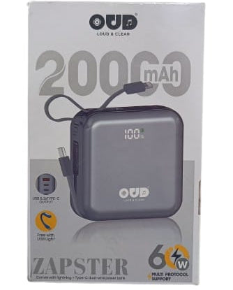ZAPSTAR OUD Challenge Power Bank