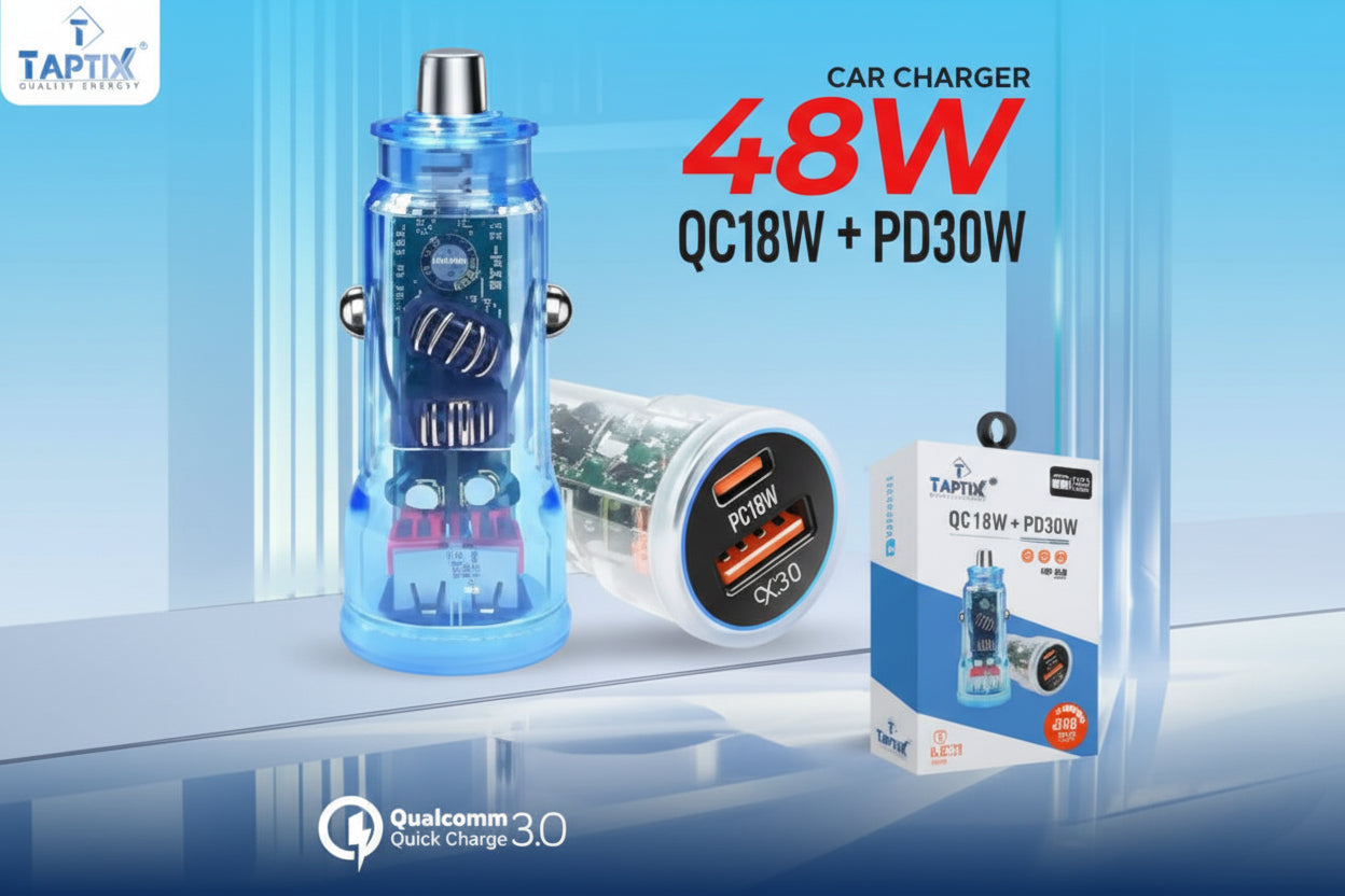 PD 30W TAPTIX Car Charger
